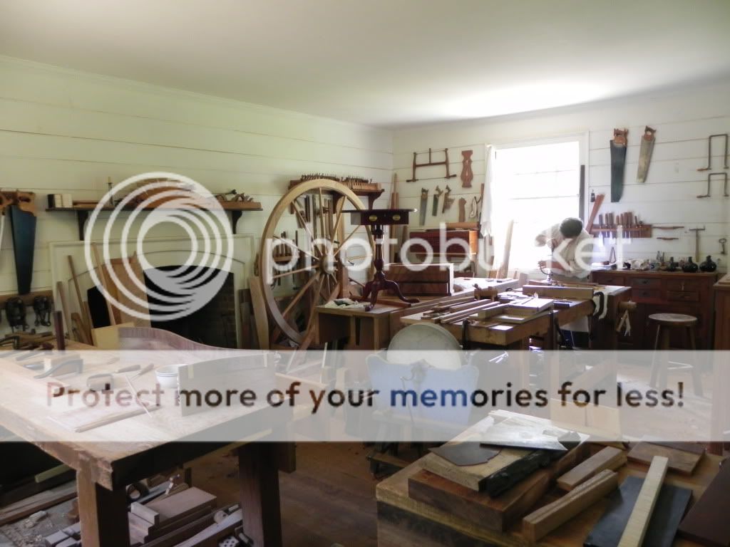 shop in colonial williamsburg by Randy